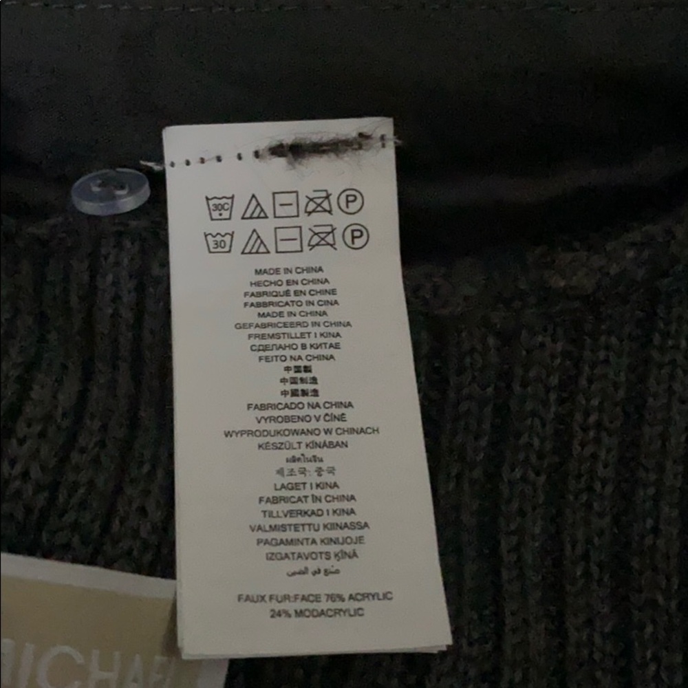 Michael Kors Women’s Faux Fur Cardigan Derby - Picture 12 of 14